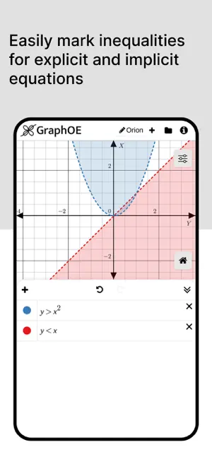 GraphOE Graphing Calculator screenshot 2