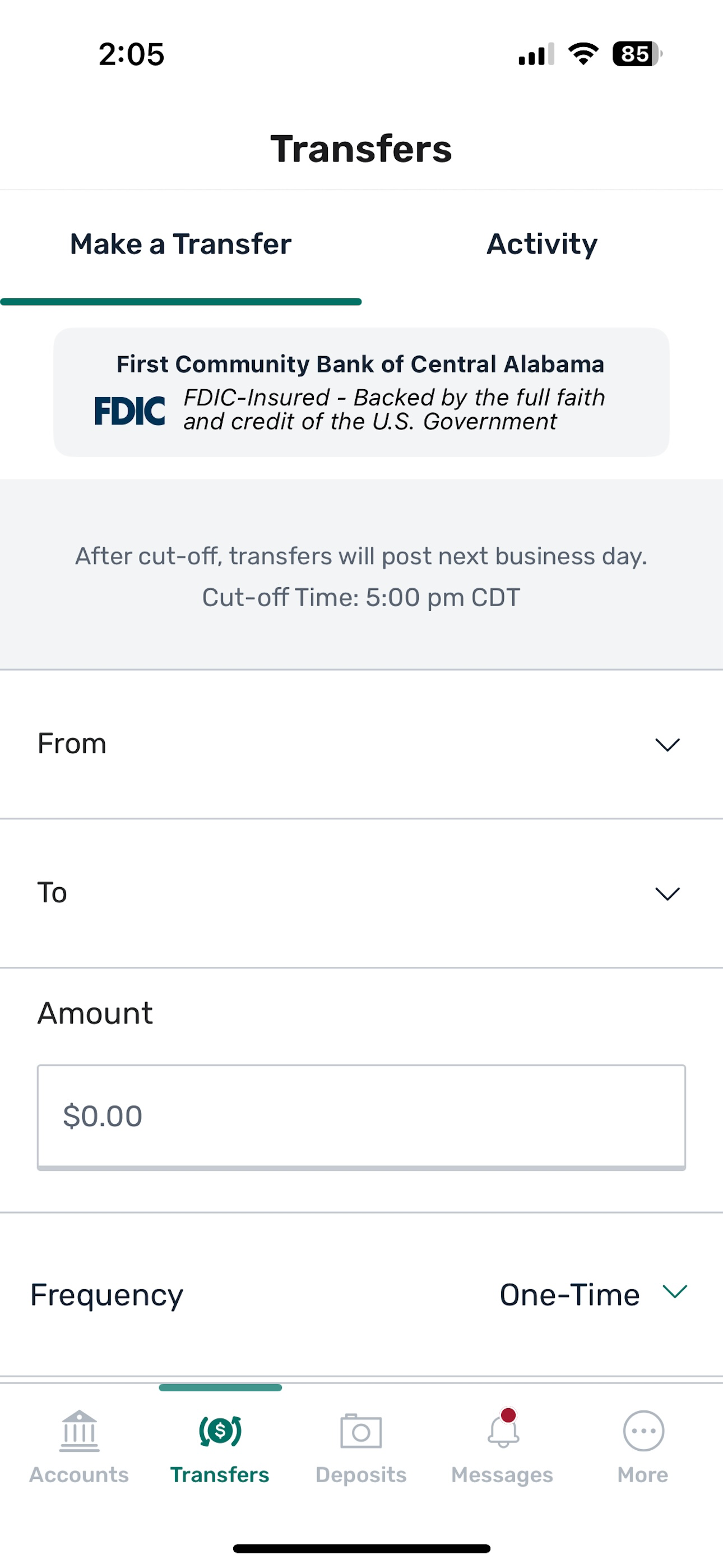 FCBCA Mobile Banking screenshot 4