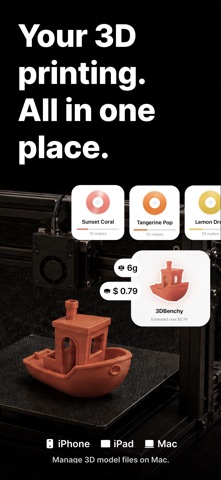 Spoolery: Filament & Print Log Screenshot 1 of 8