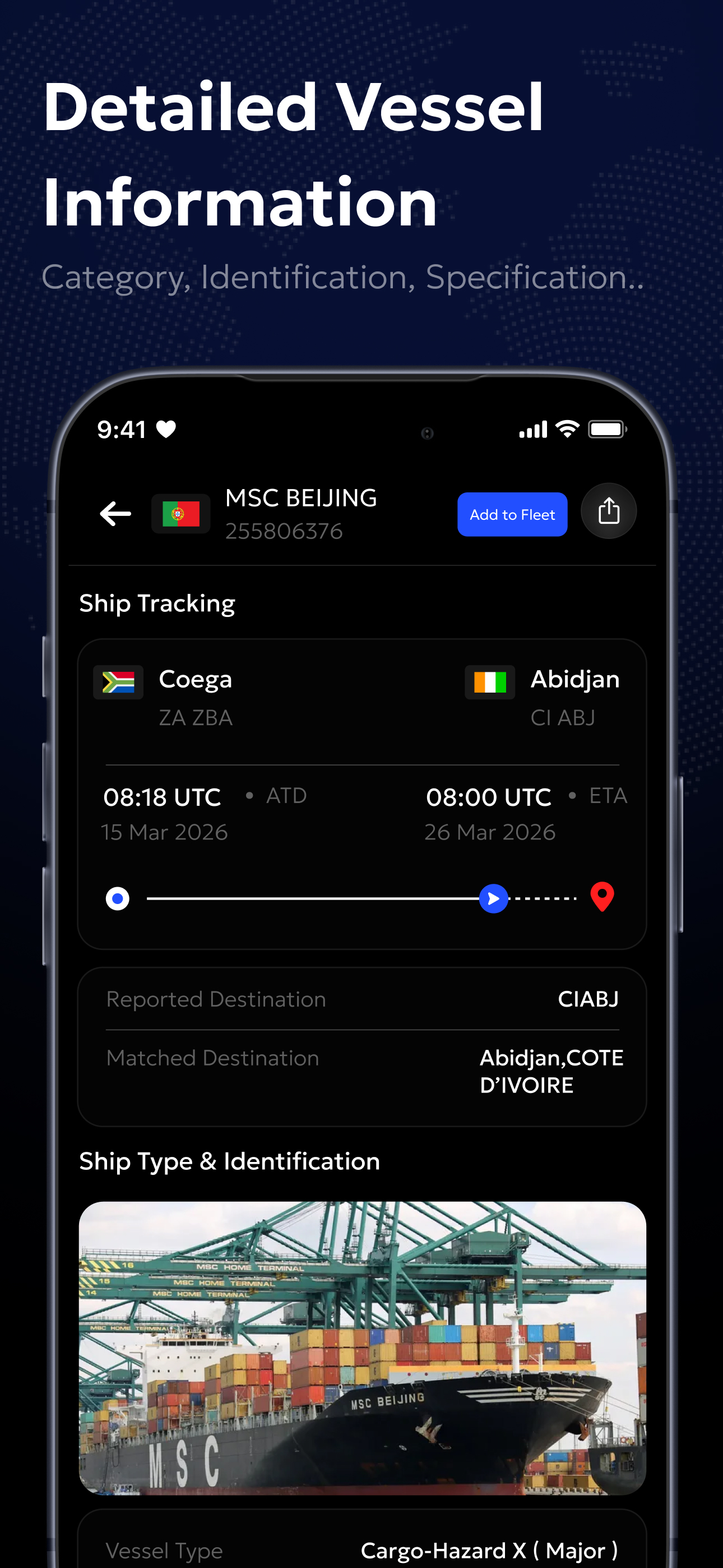 Shiplens : Live Ship Tracker screenshot 4