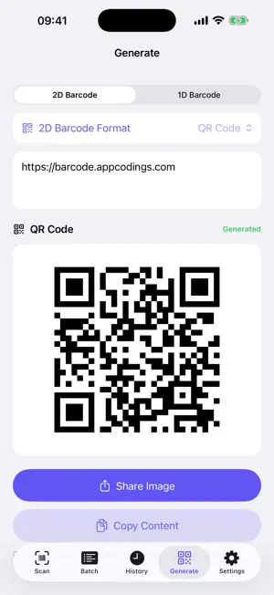 QR Barcode Scanner Maker screenshot 2