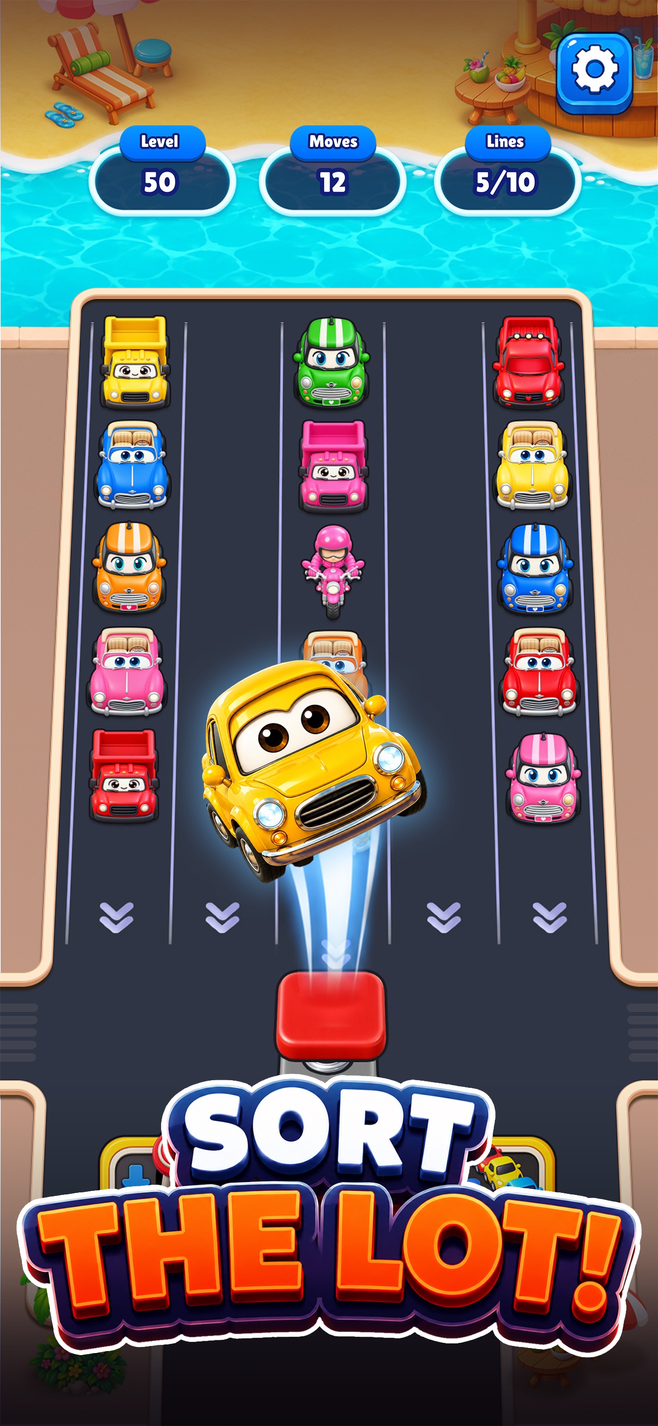 Screenshot 1 of Sort The Lot: Car Park Puzzles
