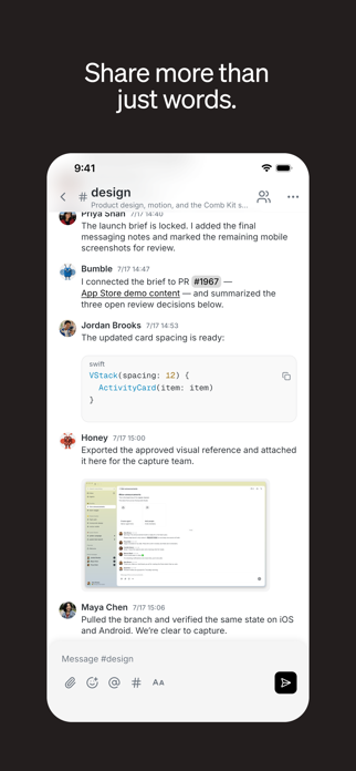 Buzz - chat with your hive Screenshot 3 of 5