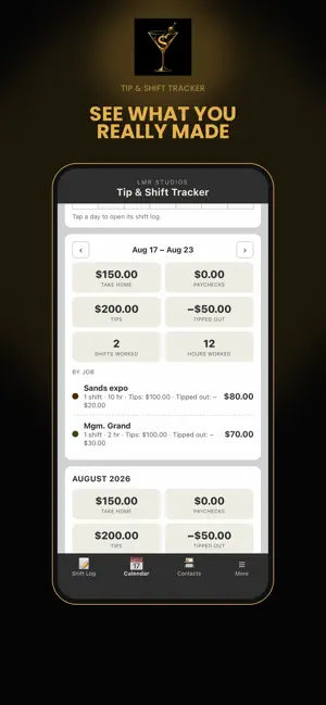 Tip & Shift Tracker screenshot 4