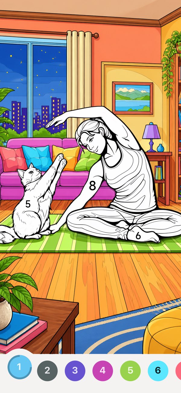 Chill Color - Paint by Number screenshot 16