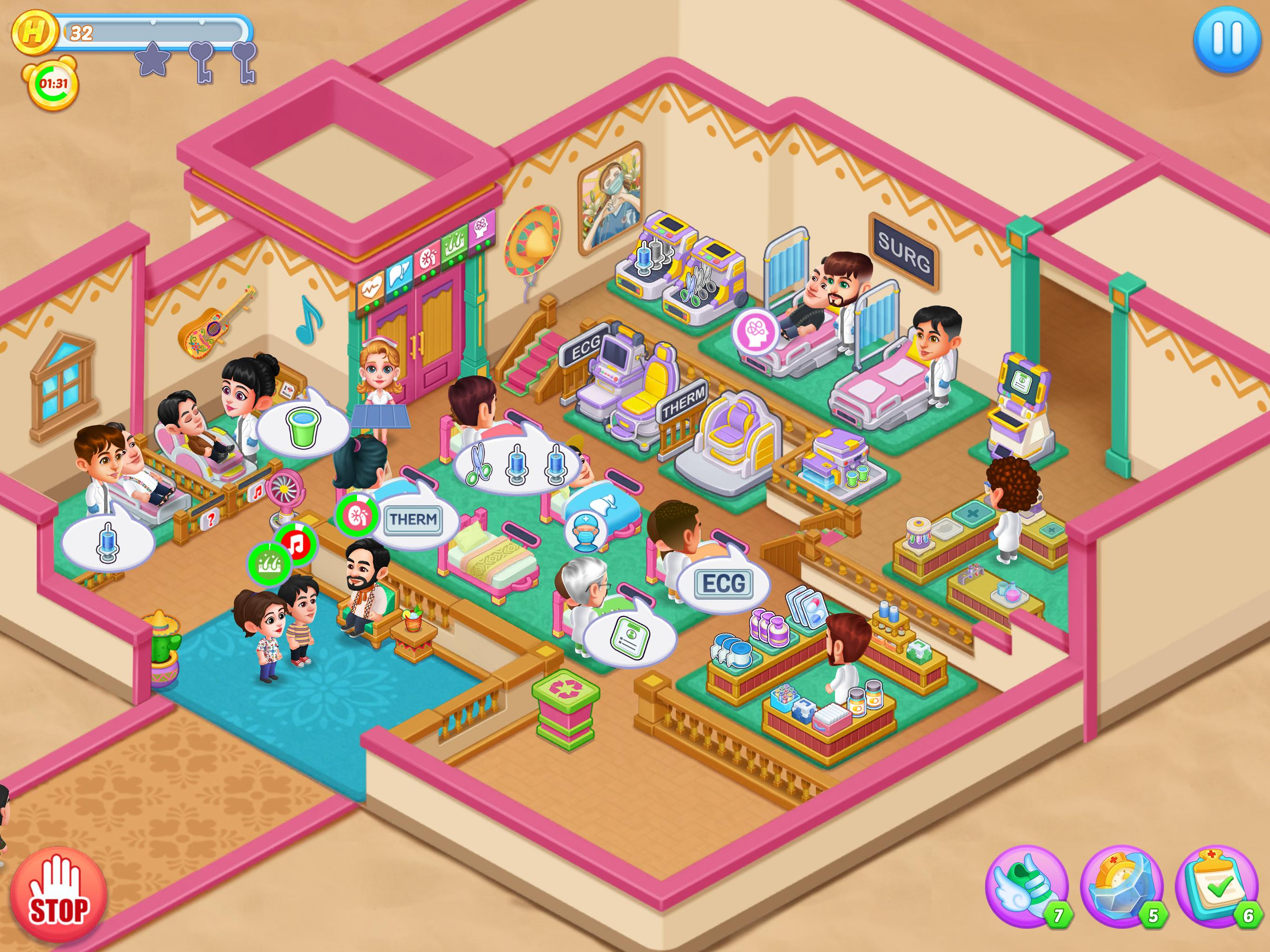 Clinic Craze: Hospital Tycoon screenshot 11