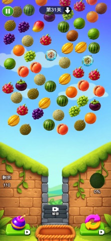 Pop Fruit: Fruit Slot Drop iPhone screenshot