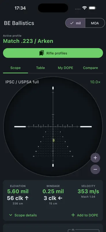 BE Ballistics screenshot 1 of 4