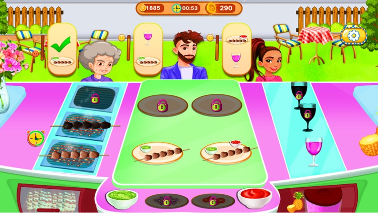 Barbecue Restaurant Chef Games