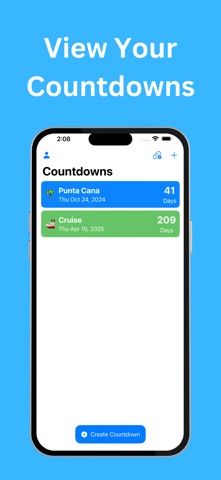 Count Me In: Shared Countdowns screenshot