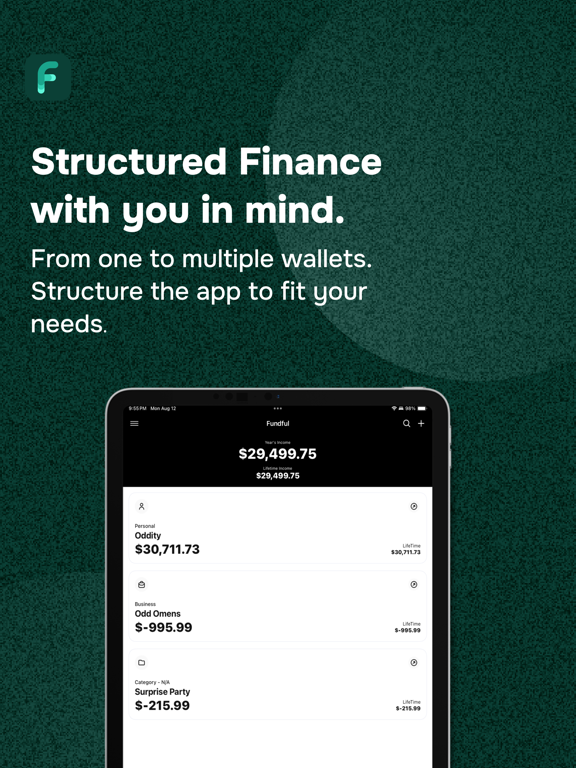 Screenshot #4 pour Fundful: Financial Companion