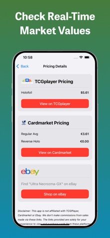 Card Value Scanner - CardMon screenshot