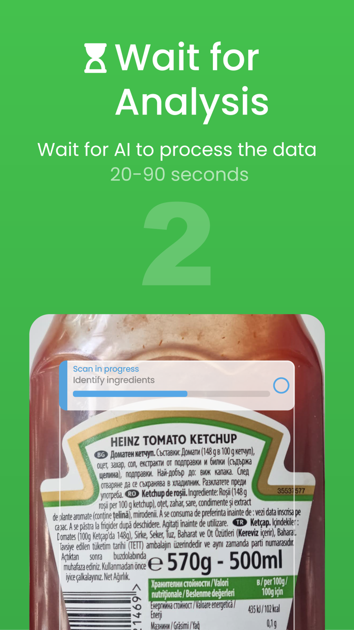 Eat IQ AI Food Label Scanner
