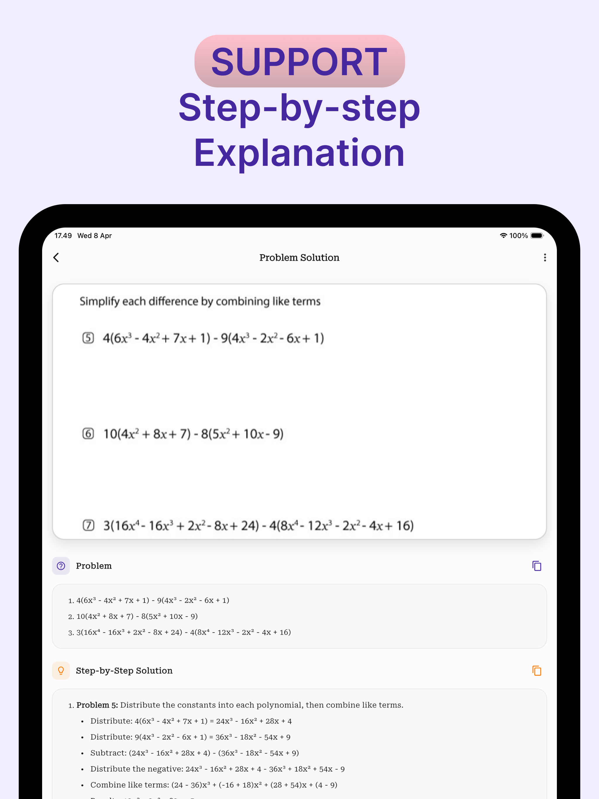 Math Solver: AI Tutor screenshot 12