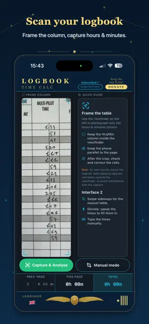 Logbook Time Calc screenshot 3