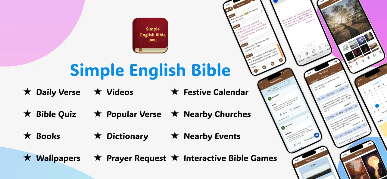 Screenshot #1 pour Simple English Bible - offline