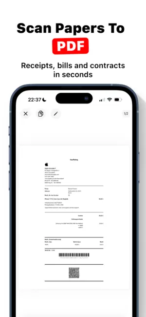Documents & PDF Scanner - Fyle screenshot 1