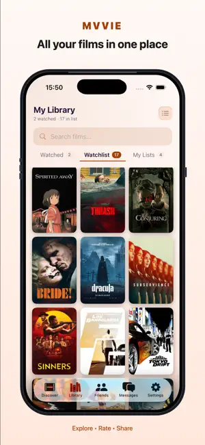 Mvvie: Movies & Social screenshot 3