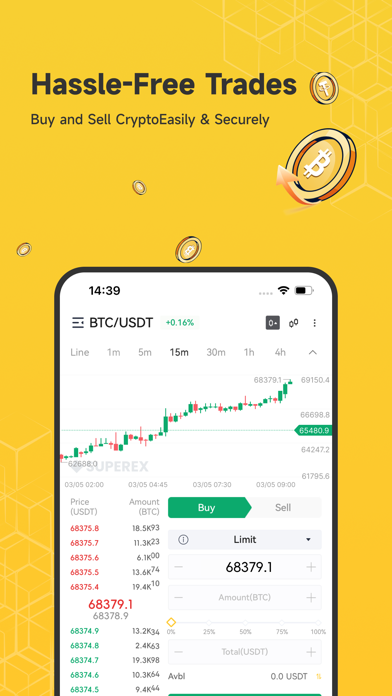 SuperEx:Trade Crypto & Bitcoin Screenshot
