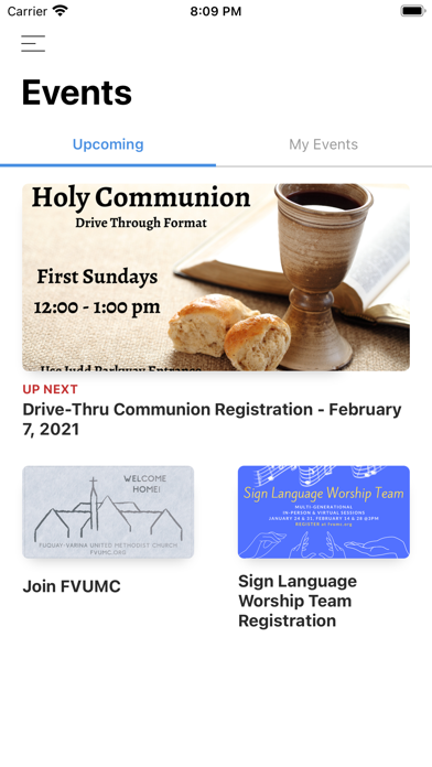 Fuquay-Varina United Methodist Screenshot