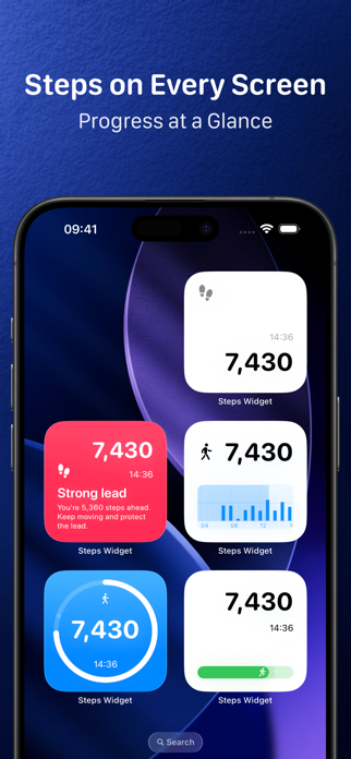 Steps Widget - Walking Counter Screenshot 1 of 7