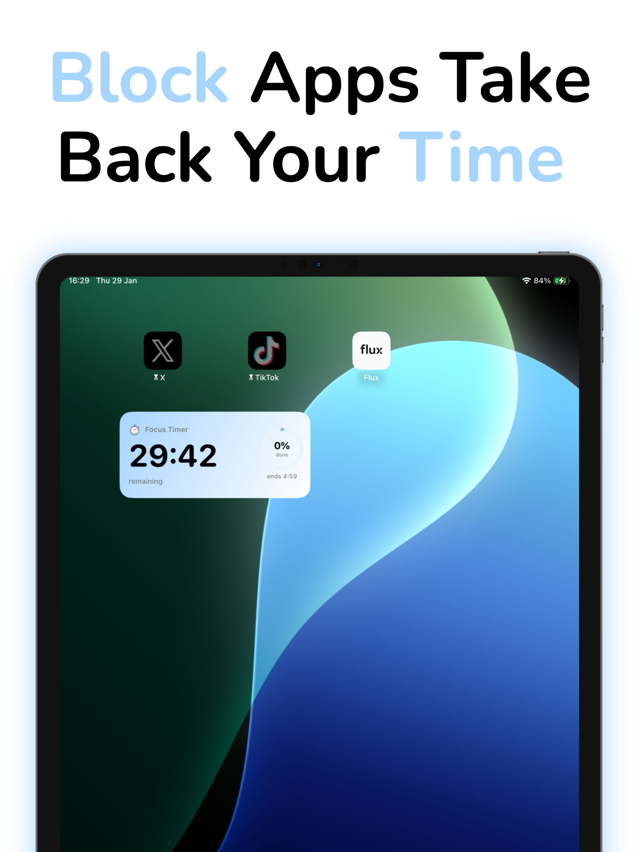 Screen time control-Flux screenshot 7