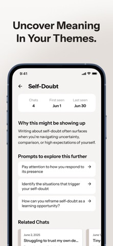 Ponder: AI for Mental Health screenshot