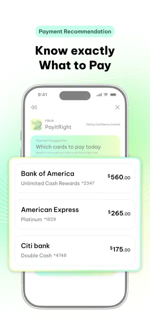 Finja : Credit Card Coach screenshot 1