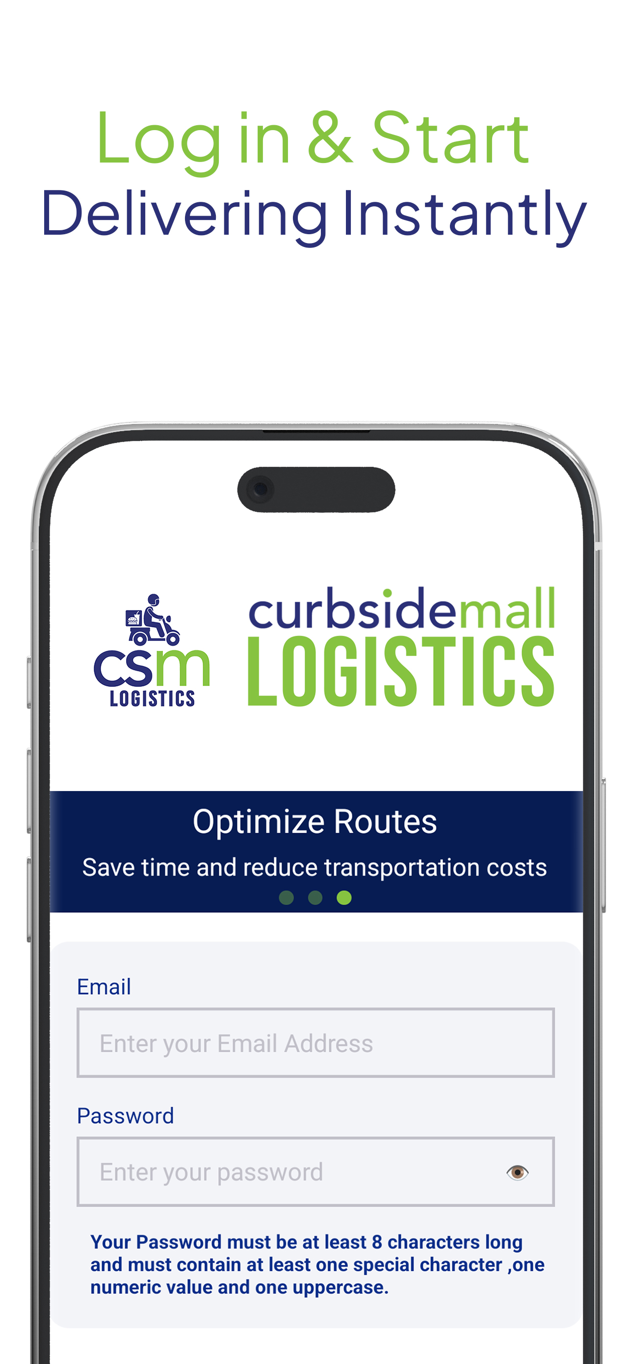 curbsidemall Logistics screenshot 3