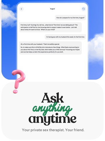 August – Intimacy Guide iPad screenshot