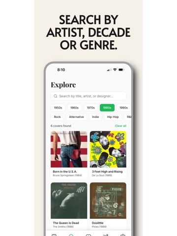 Behind the Covers: Album Art iPad screenshot