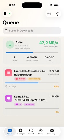 SABClient screenshot