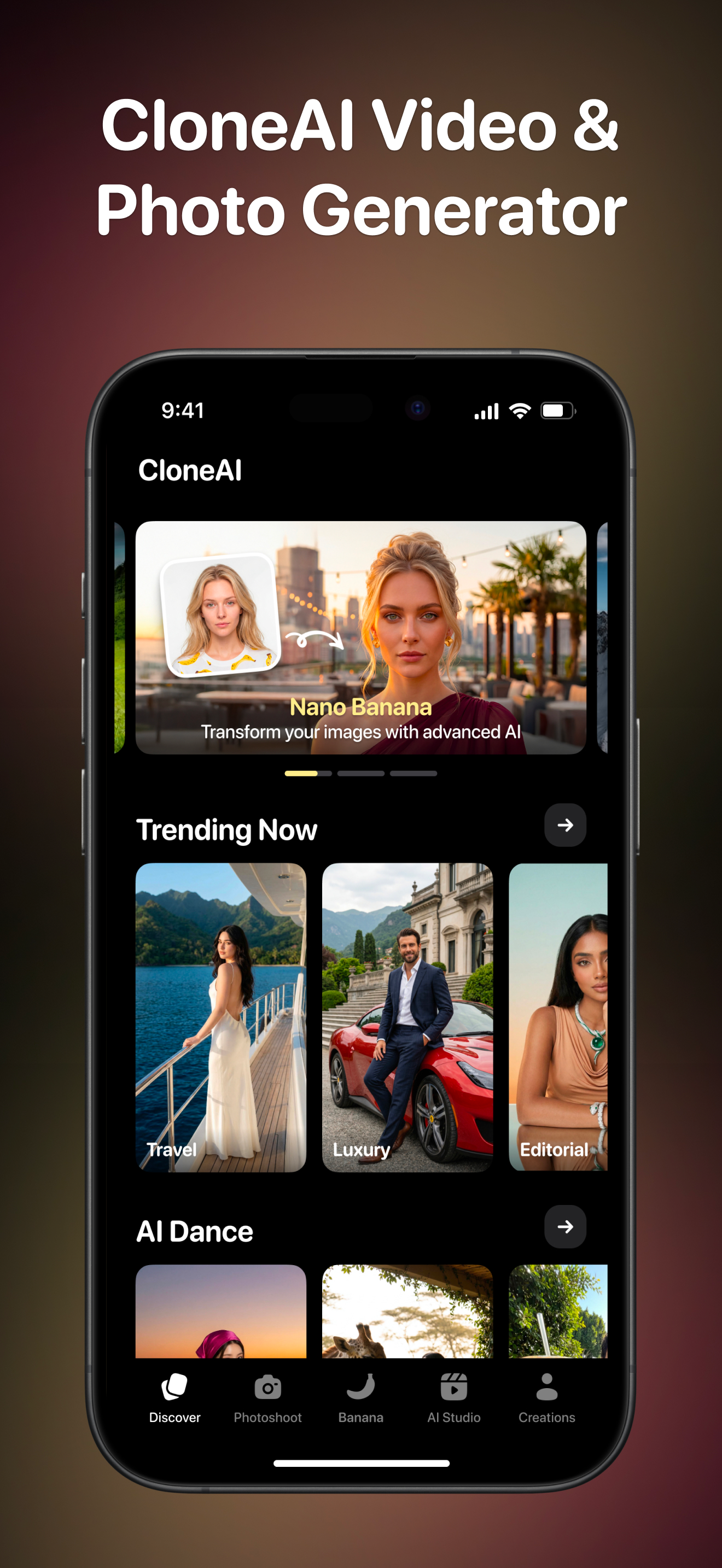 CloneAI - AI Video Generator