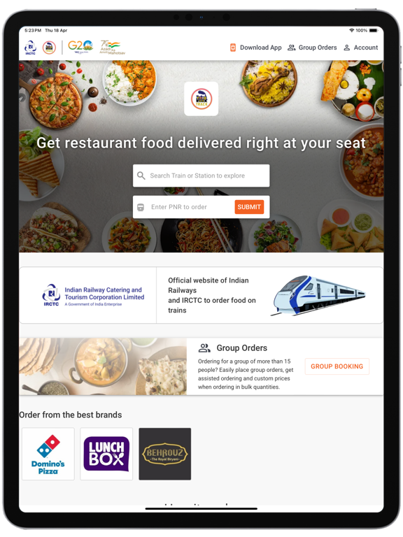 App screenshot