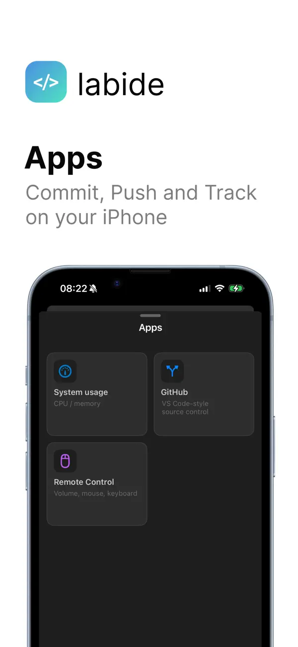 #6. Labide - Remote Dev Studio (iOS) 由: Maxim Merkurev