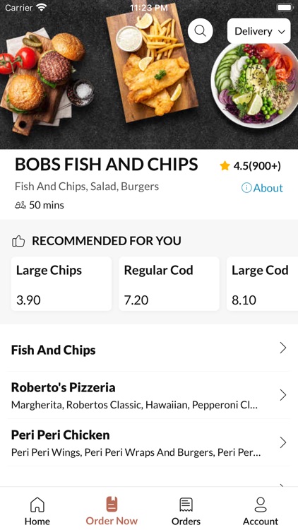 BOBS FISH AND CHIPS