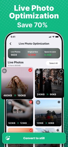 Pics Clean Lite: AI Cleaner iPhone screenshot 2