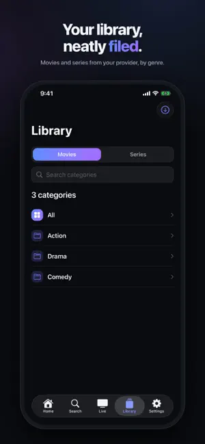 Lumen - Best IPTV Player screenshot 2