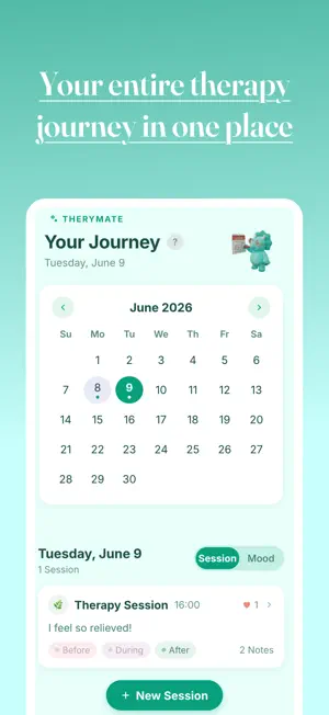 Therapy Journal: TheryMate screenshot 2