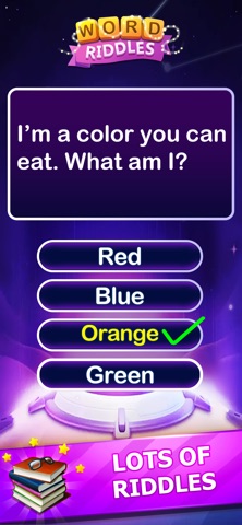 Word Riddles: Trivia Puzzle iPhone screenshot
