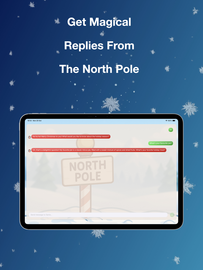 Chat with Santa AI Magic