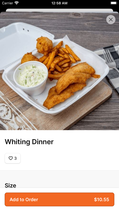 Yasin's Homestyle Seafood 2 Go Screenshot