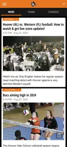 Hoover High School Athletics screenshot #2 for iPhone