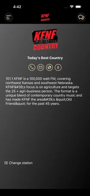 101.1 KFNF screenshot 3