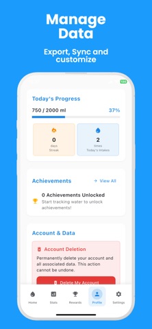AquaFlow - Hydration Reminder Screenshot 3 of 5