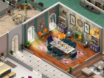 Roomflip: Design TV Show Game iPad screenshot