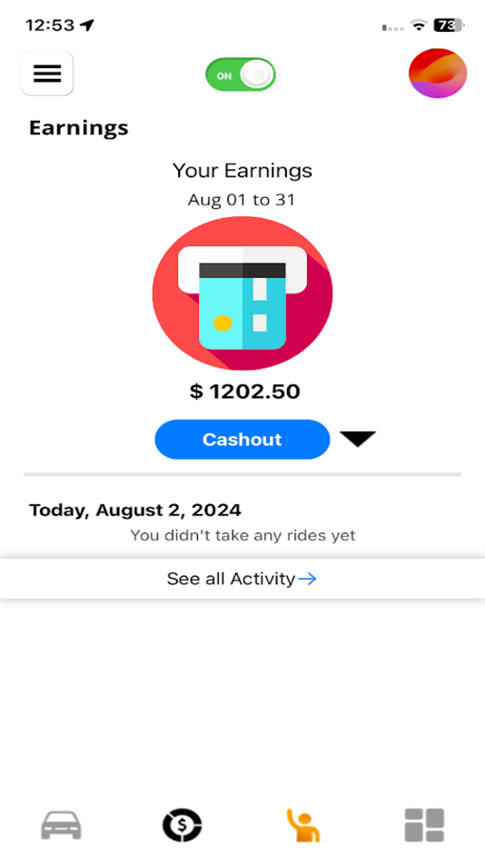 #5. Cab-E Operator (iOS) Podle: Yash Bhargava