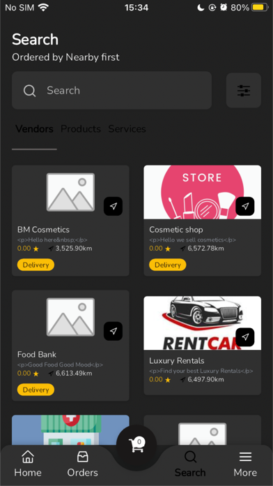 Ubora Express iPhone screenshot 3 - Business app