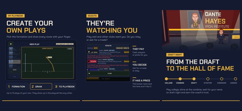 Pixel Football: QB Career official gameplay screenshot 9