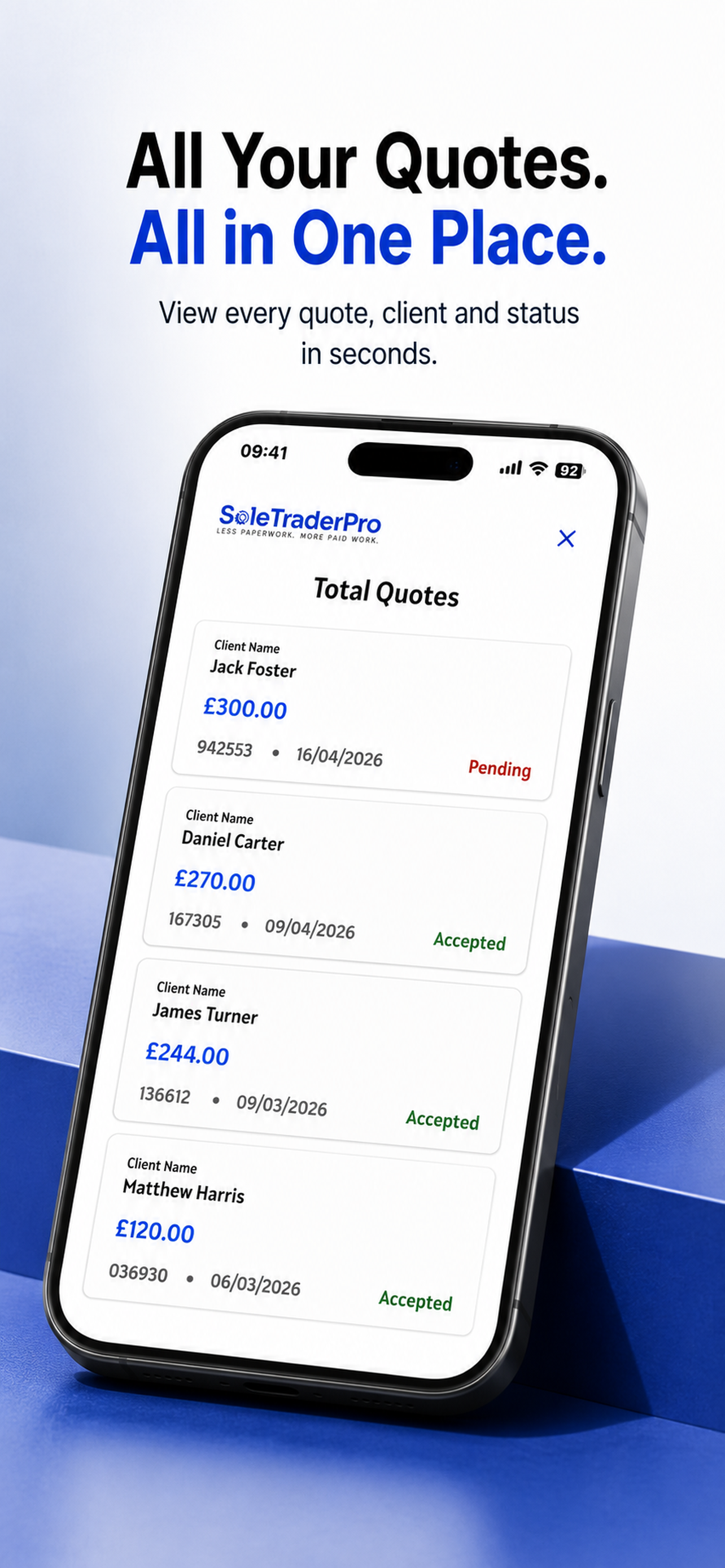 SoleTraderPro screenshot 2